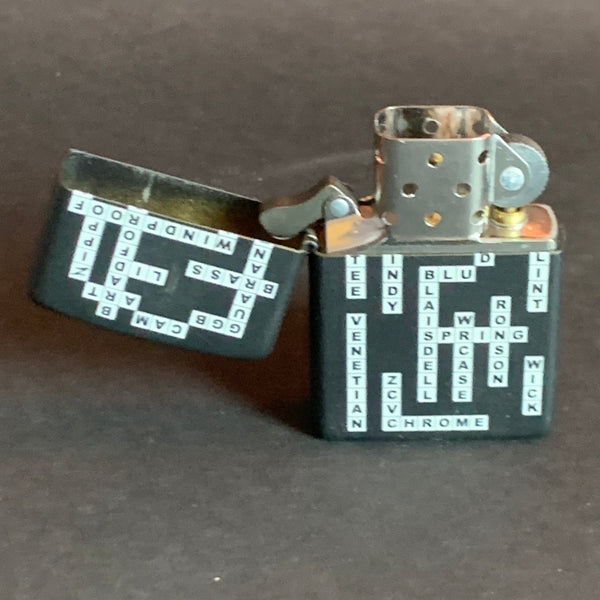 Zippo Feuerzeug Kreuzworträtsel