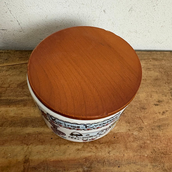 Vintage Krimskrams Deckeldose von Schramberg