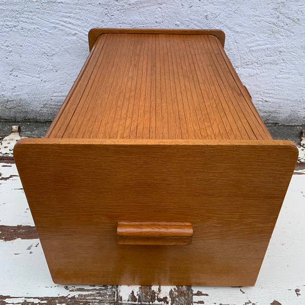 Vintage Rollschrank Truhe