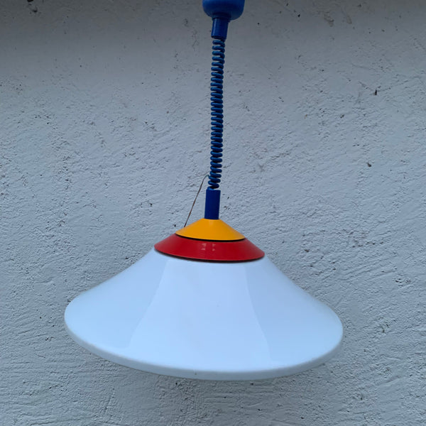 Vintage Deckenlampe im Memphis Style