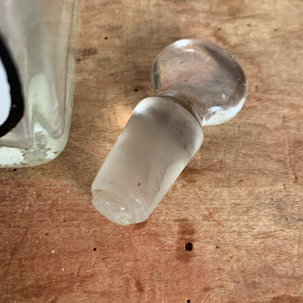 Historische Apothekerflasche Ol Thymi Oil