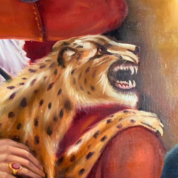 Ölgemälde Die Verführung von Salvador Dali von Jean Daprai