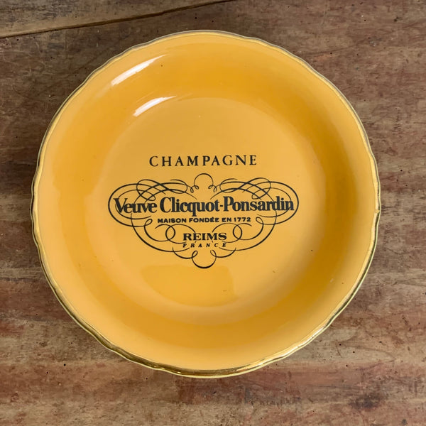 Vintage Aschenbecher Champagner Veuve Clicquot Ponsardin