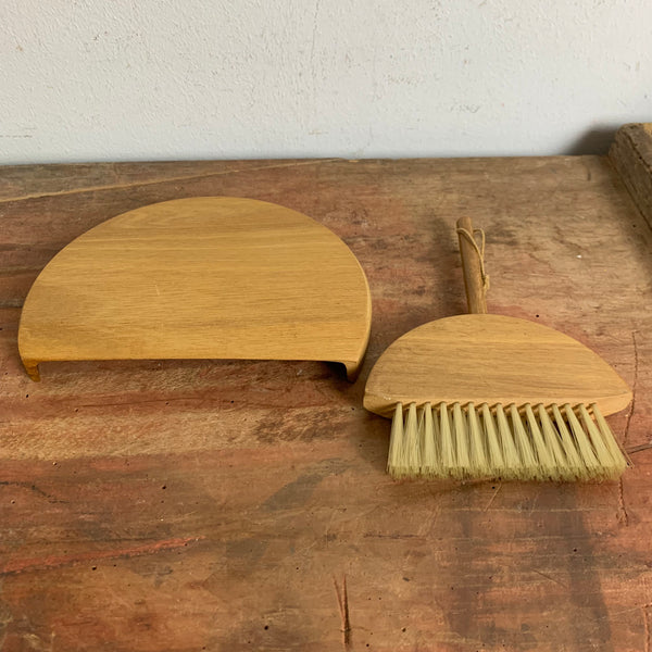 Mid Century Tischkehrset Tischbesen