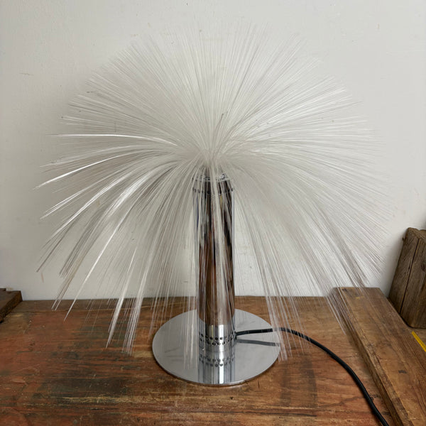 Vintage Glasfaser Design Lampe von Hans-Jürgen Fischer für 
Gunther Lambert