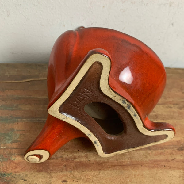 Vintage Keramik Känguru Schale von Pan