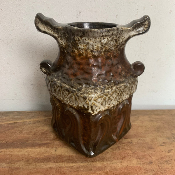 Vintage Bay Keramik Vase von Bodo Mans 79-17