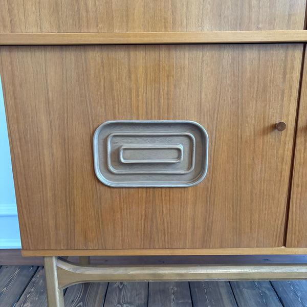 Vintage Dänisches Teakholz Highboard von Dyrlund
