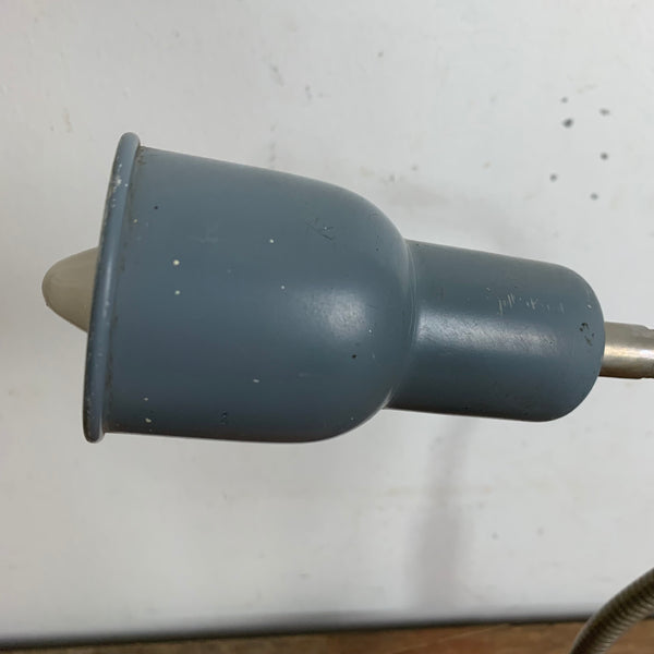 Vintage Industrial Arbeitsleuchte mit Schwanenhals und Magnetfuß