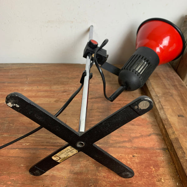 Vintage kleine Schreibtischlampe Spot