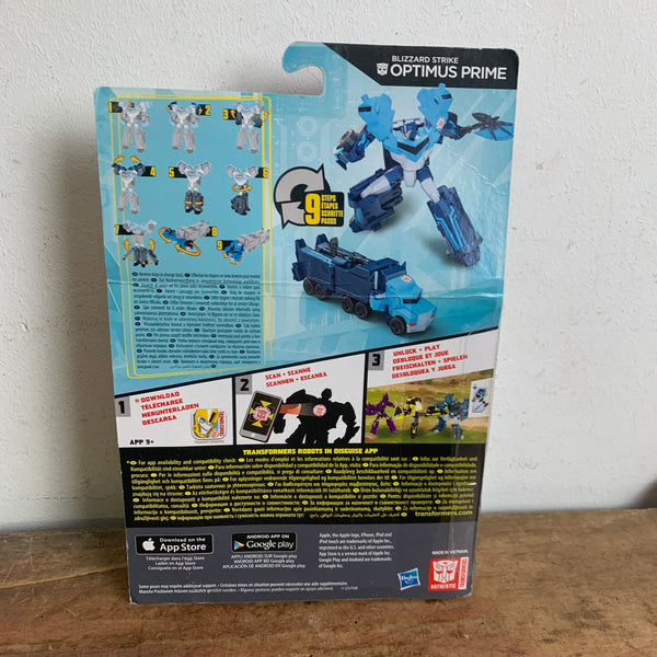 Transformers Roboter in Verkleidung Kriegerklasse BLIZZARD STRIKE OPTIMUS PRIME von Hasbro OVP