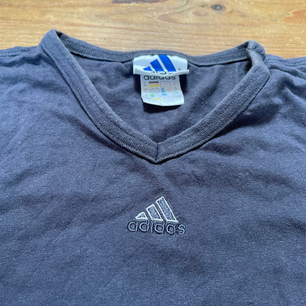 Adidas Baby Tee - Faded Black Vintage
