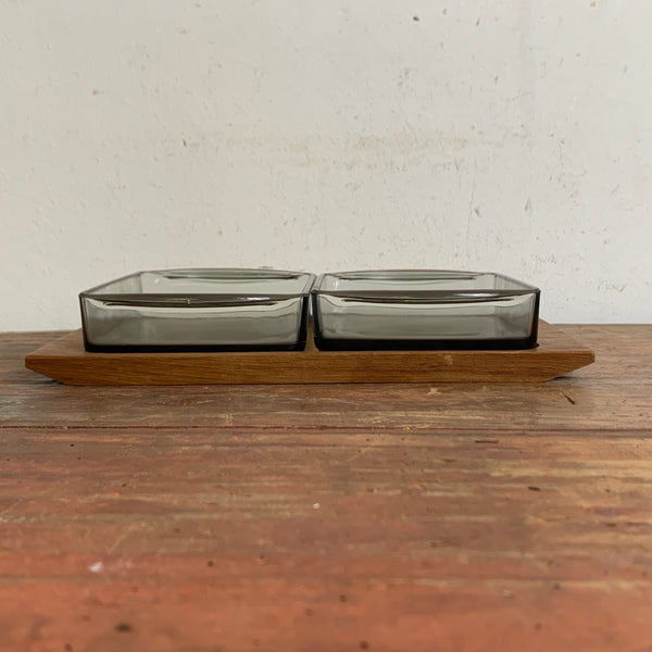 Vintage Mid Century Danish Design Wooden Tray