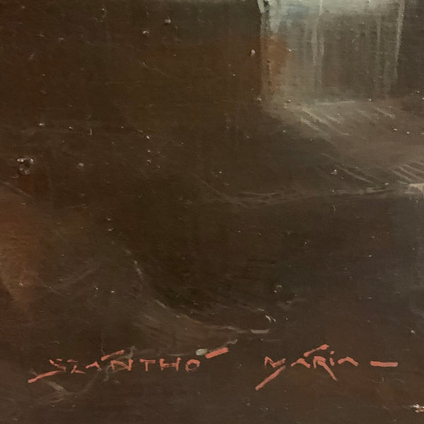Ölgemälde Geburt der Venus von Mária Szánthó