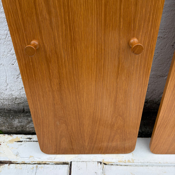 Vintage dreiteilige Garderobe mit Spiegel
