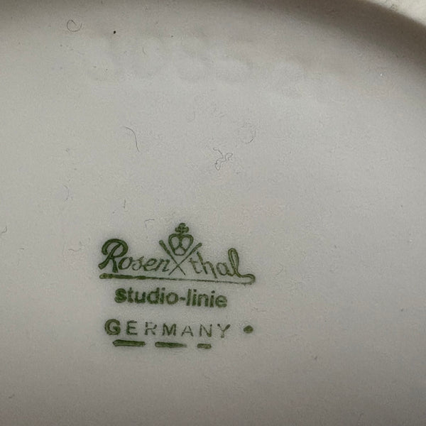 Vintage Porzellan Vase von Hans Theo Baumann für Rosenthal