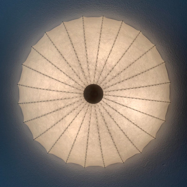 Vintage Cocoon Deckenlampe von Friedel Wauer für Goldkant Leuchten