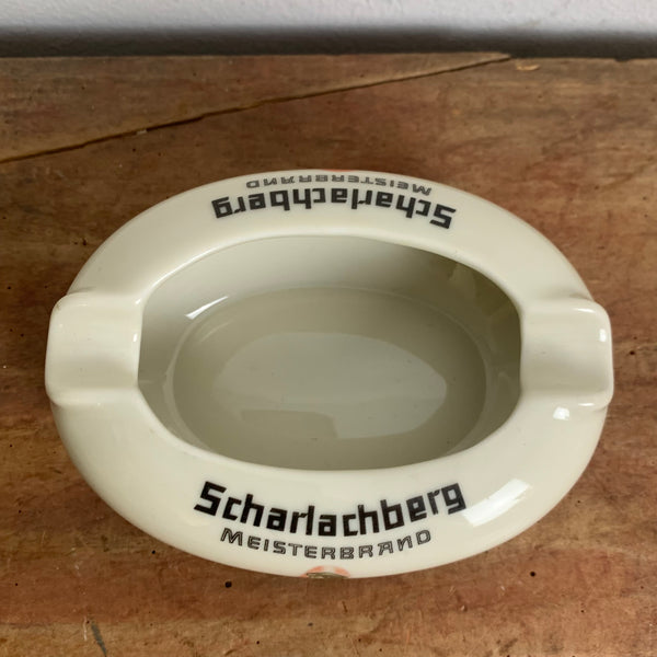 Vintage Aschenbecher Scharlachberg Meisterbrand