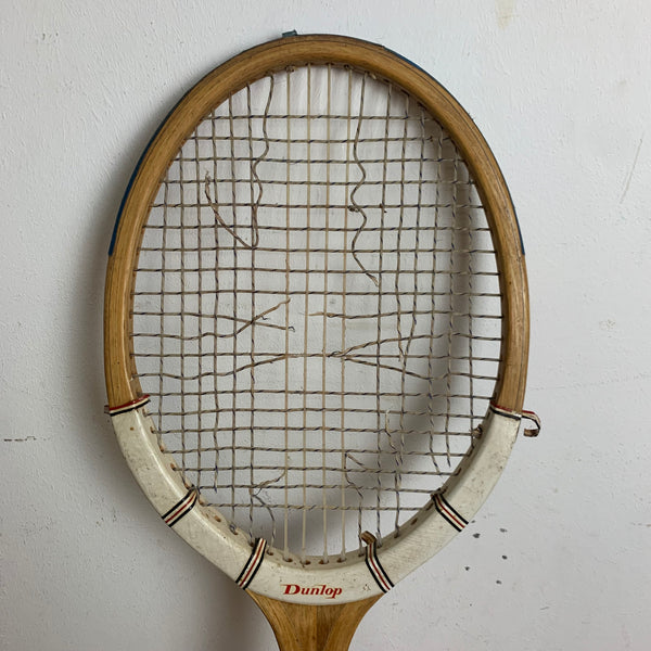 Vintage Holz Tennisschläger Dunlop
