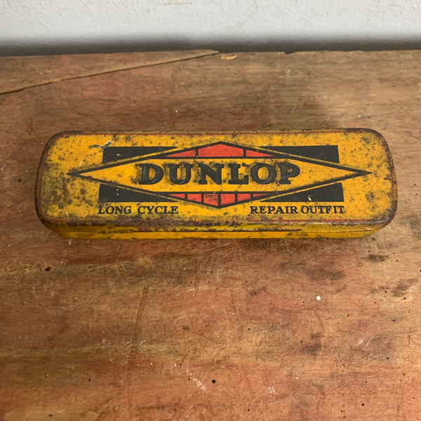 Vintage Blechdose Dunlop Long Cycle Repair Outfit
