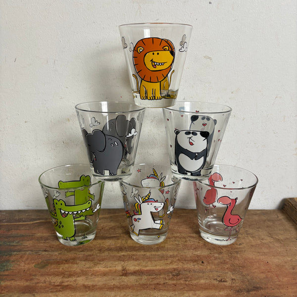 6er Set Kinder Trinkglas Bambini Serie von Leonardo
