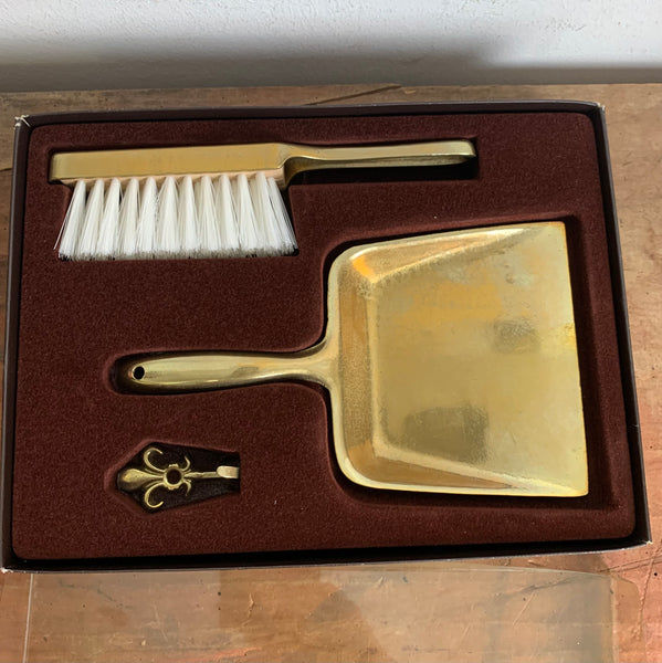 Mid Century Tischkehrset Tischbesen