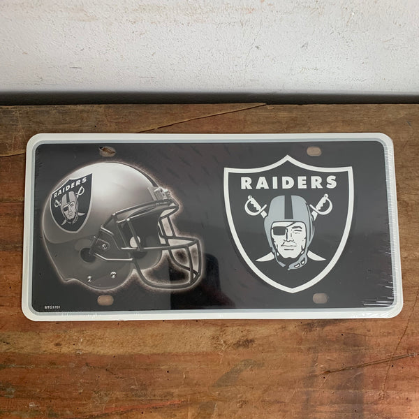 NFL Raiders Nummernschild Schild OVP