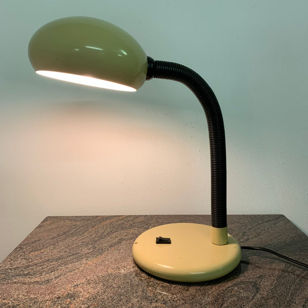 Vintage Schwanenhals Schreibtischlampe 7001 von Schmidt