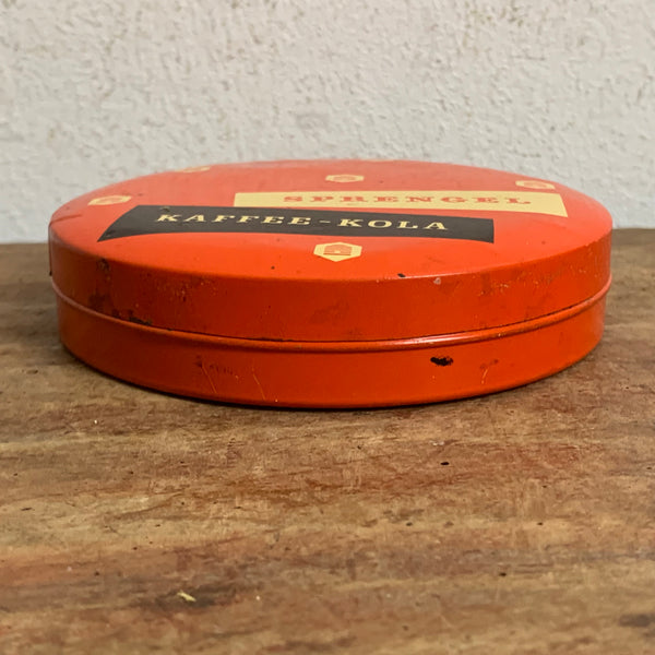 Vintage Blechdose Sprengel Kaffee Kola
