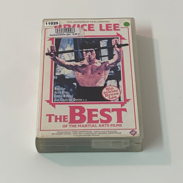 VHS Video Kassette Bruce Lee The Best of Martial Arts Films