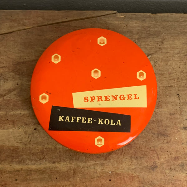 Vintage Blechdose Sprengel Kaffee Kola