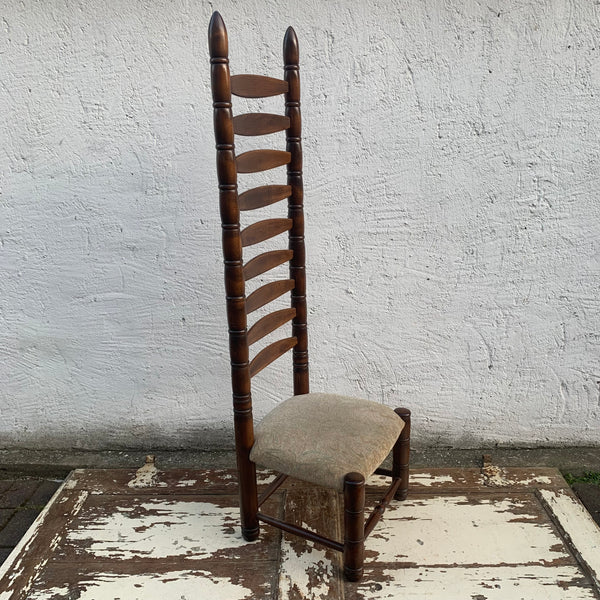 Vintage Ladder Back Chair Leiterstuhl