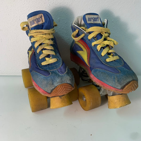 Vintage Disco Roller Rollschuhe von Norsport