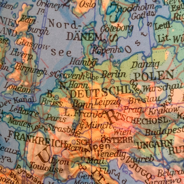 Großer Globus mit Beleuchtung Duplex
