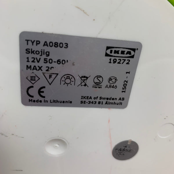 Vintage Wolke Lampe Skojig von Henrik Preutz für Ikea in grün