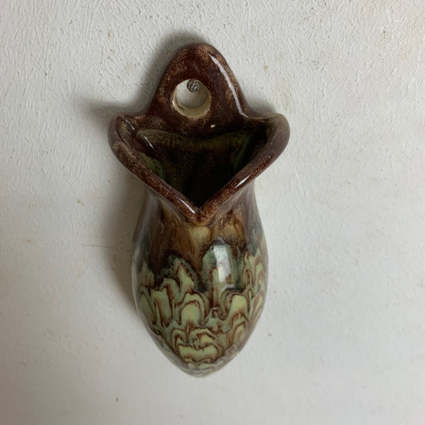 Mid Century Keramik Wand Vase