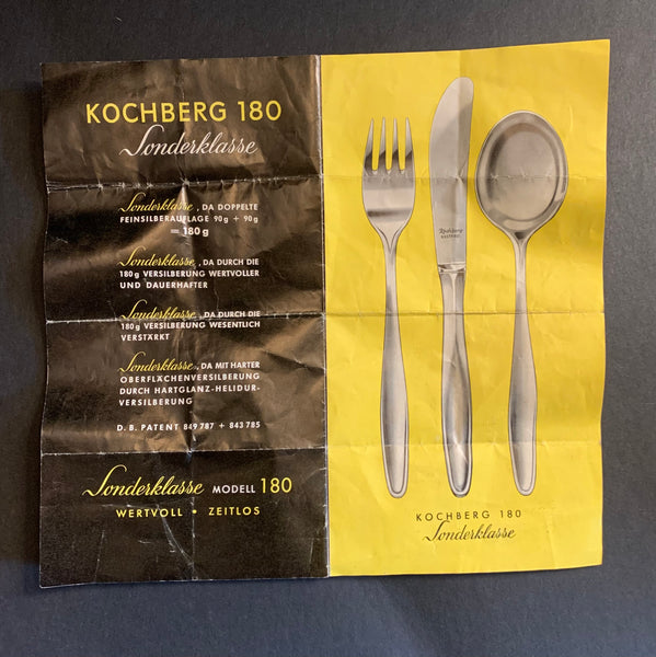 30 Teile Besteck Kochberg Sonderklasse Modell 180