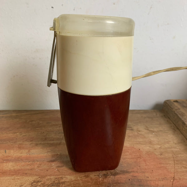 Vintage elektrische Kaffeemühle von Philips