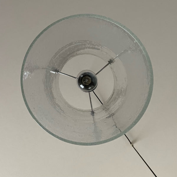 Vintage Design Deckenlampe 2 Glaszylinder von Glashütte Limburg