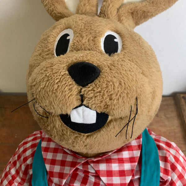Große Plüsch Werbefigur Vaillant Hase