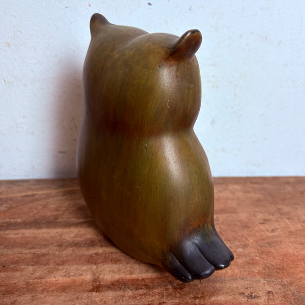 Vintage Keramik Eule Gilde Handwerk