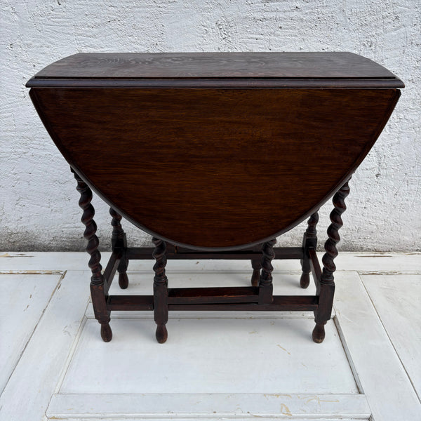 Antiker englischer Gatelegtable