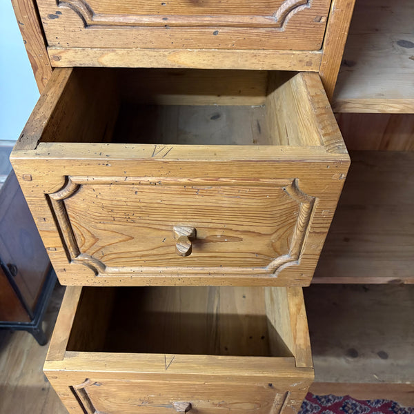Antiker Barock Bauernschrank Brotschrank