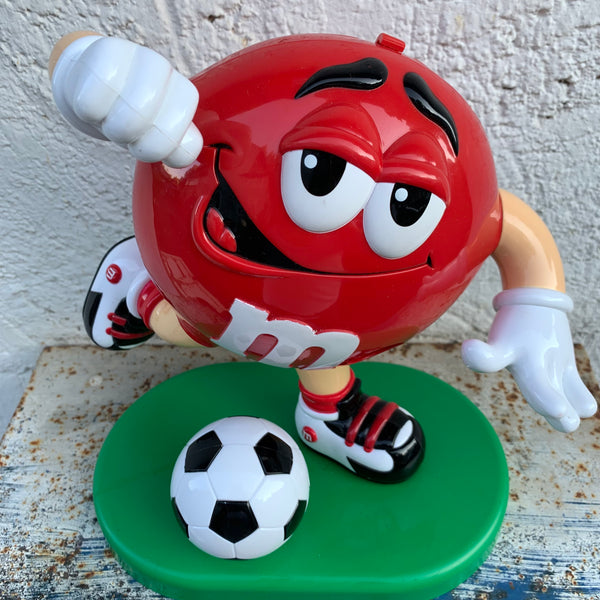 M & M Spender Fußball rot