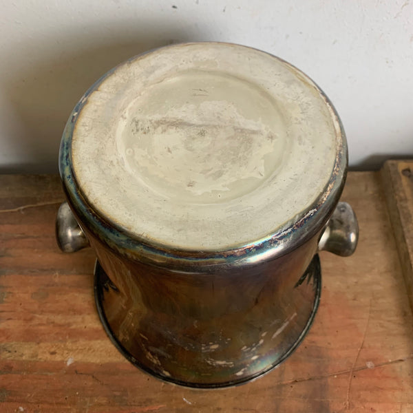Vintage Champagnerkühler versilbert
