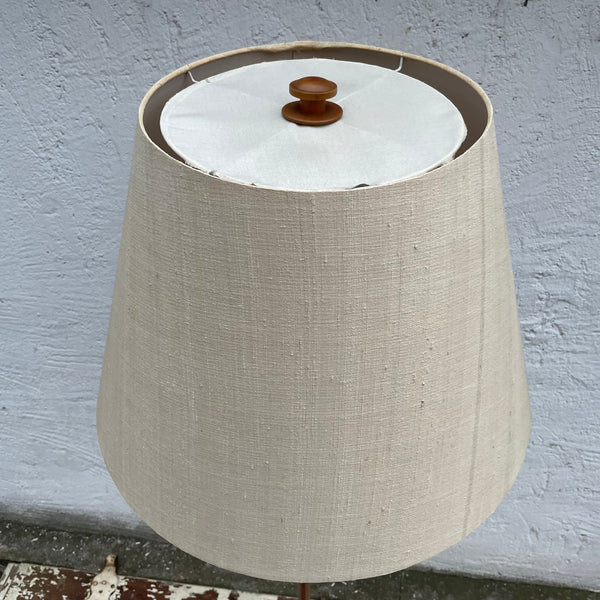Vintage Danish Design Teakholz Stehlampe von Temde