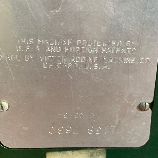 Vintage Rechenmaschine Victor 70 85 54 USA