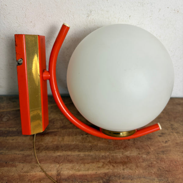 Vintage Space Age Wandlampe von Richard Essig