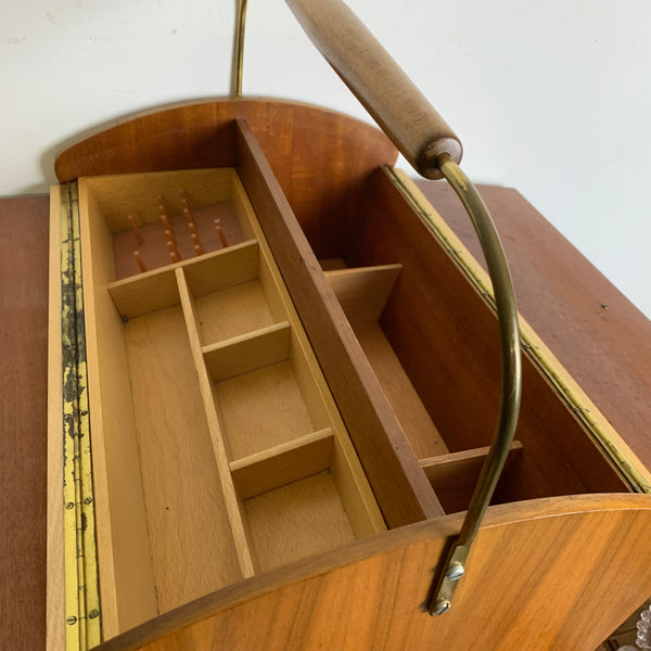 Vintage Mid Century Nähkasten