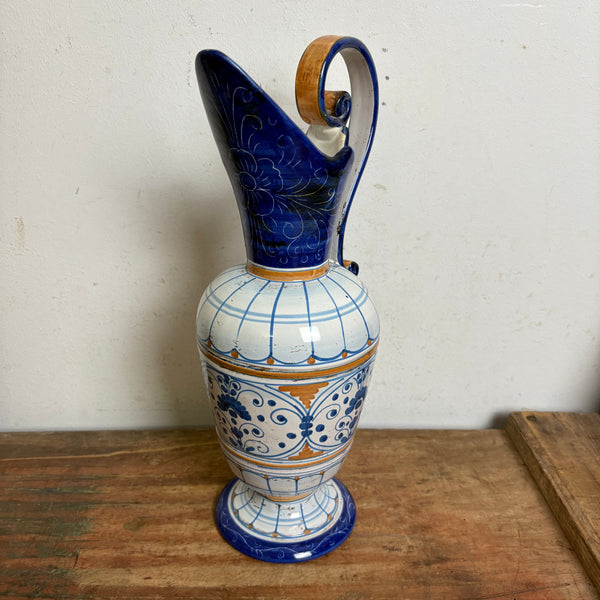 Vintage Italienischer Amphoren Keramik Krug